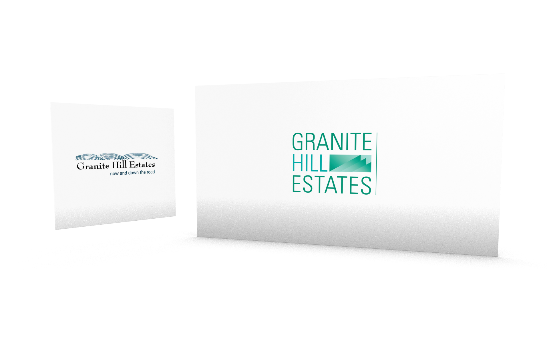 Granite Hill Estates Identity: Before and After